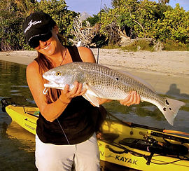 kayak fishing stuart